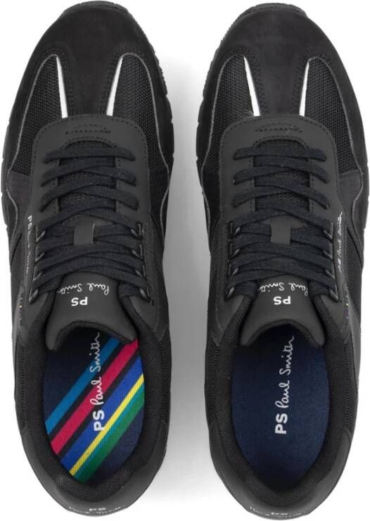 PS By Paul Smith Mesh en Leren Veterschoenen