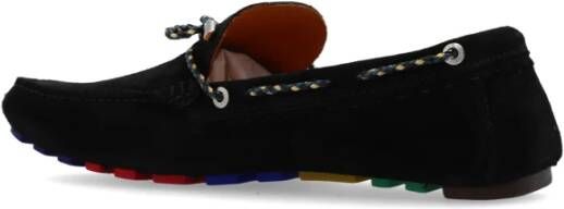 PS By Paul Smith Springfield suède mocassins Black Heren