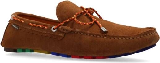 PS By Paul Smith Springfield suède mocassins Brown Heren