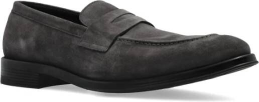 PS By Paul Smith Suède schoenen type loafers Gray Heren