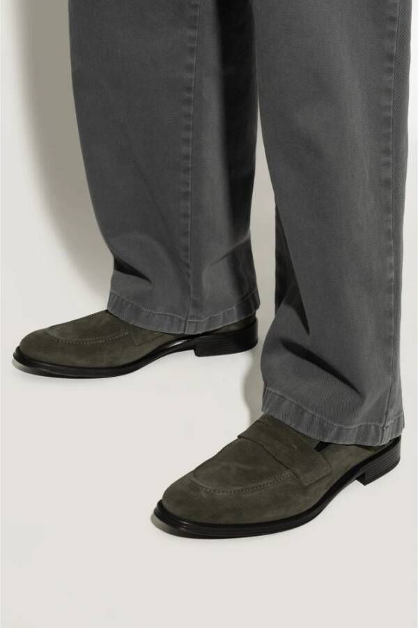 PS By Paul Smith Suède schoenen type loafers Green Heren