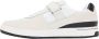 PS By Paul Smith Witte Zwarte Spoiler Sneakers White Heren - Thumbnail 4