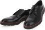 PS By Paul Smith Zwarte High-shine Leren Derby Schoenen - Thumbnail 2