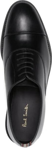 PS By Paul Smith Zwarte Oxford Veterschoenen
