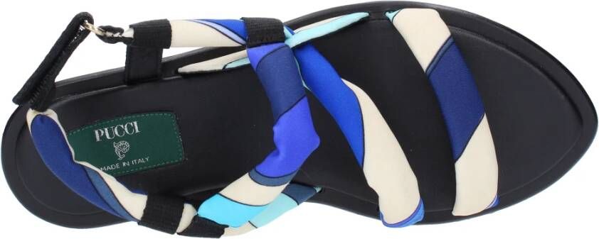 Pucci Platte schoenen Blauw