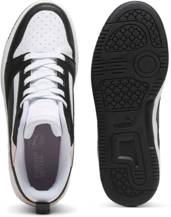 Puma Basketbal-geïnspireerde Low-Top Sneakers Multicolor Dames