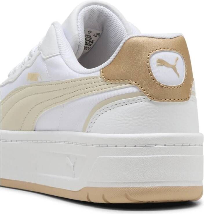 Puma Beige Court Sneakers voor vrouwen
