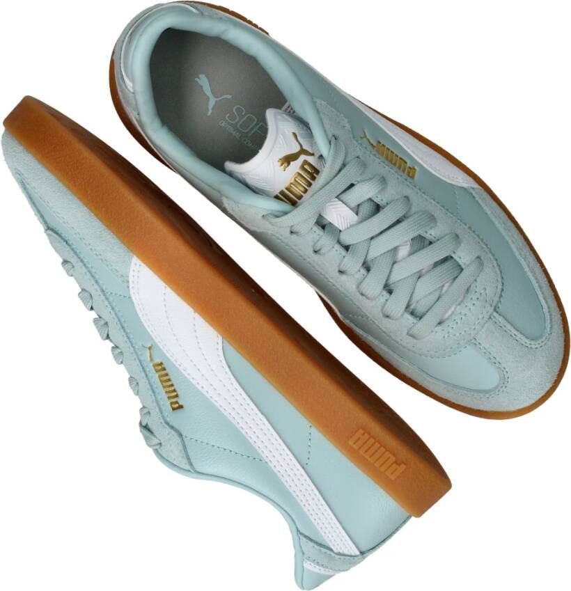Puma Blauwe Era Sneaker met Softfoam Binnenzool Blue Dames