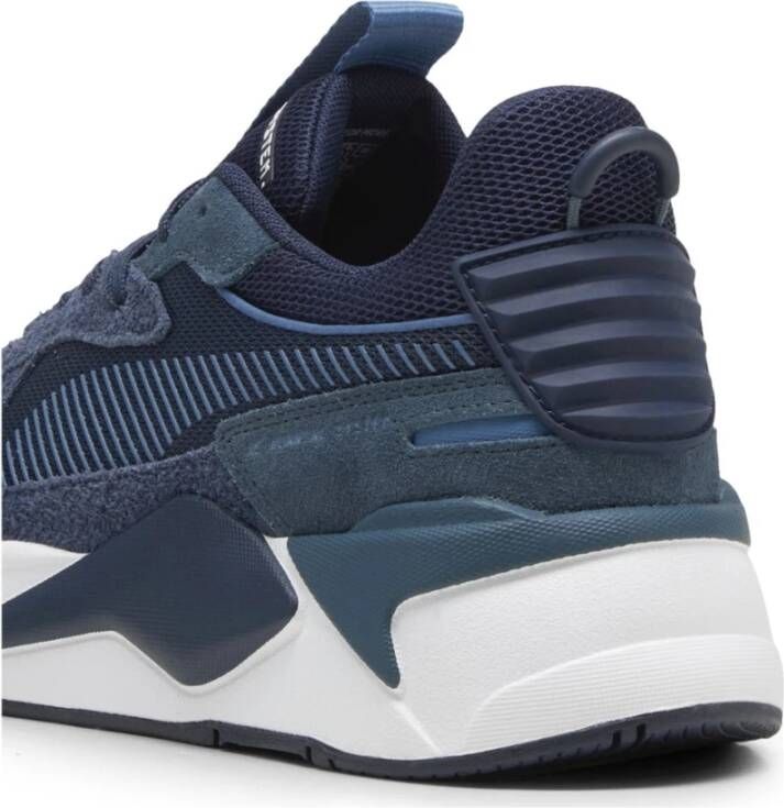 Puma Blauwe Heritage Vrijetijdssneakers Blue Heren