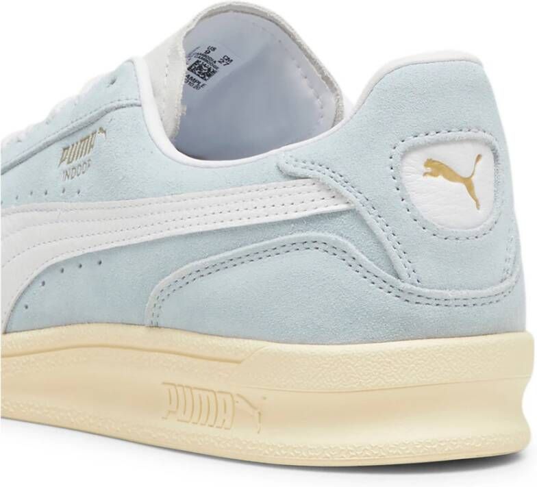 Puma Blauwe Leren Dames Sneakers