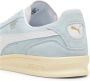 Puma Blauwe Leren Dames Sneakers - Thumbnail 2