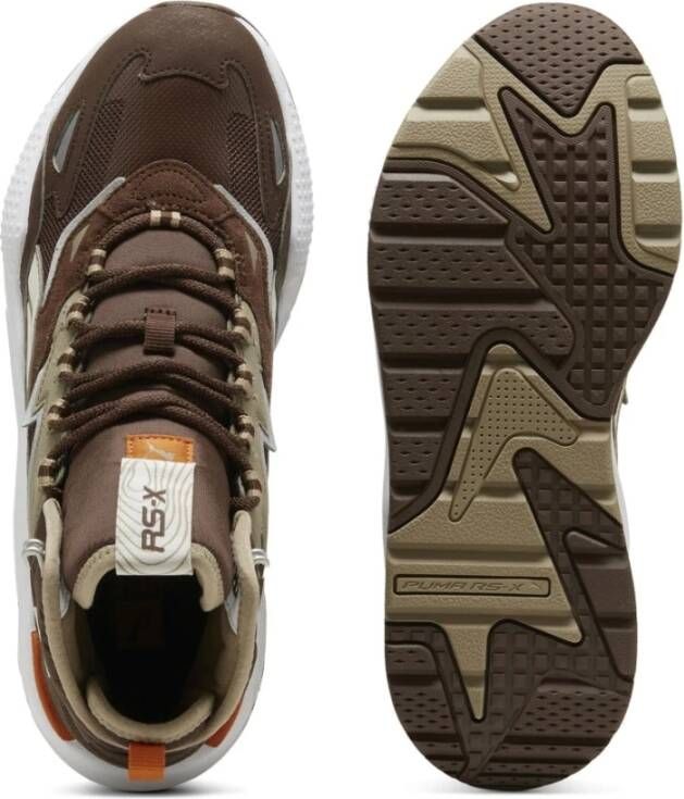 Puma Bruine Enkellaarzen voor vrouwen Brown Dames