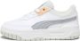 Puma Cali Dream Corduroy Chic Sneakers White Dames - Thumbnail 7