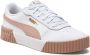 PUMA Carina 2.0 Dames Sneakers White-Rose Quartz- Gold - Thumbnail 5