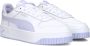 PUMA Carina Street Jr Meisjes Sneakers White-Cool Weather - Thumbnail 7