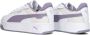 PUMA Carina Street Jr Meisjes Sneakers White-Pale Plum- Silver - Thumbnail 5