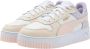 PUMA Carina Street Dames Sneakers White-Frosty Pink-Alpine Snow - Thumbnail 14