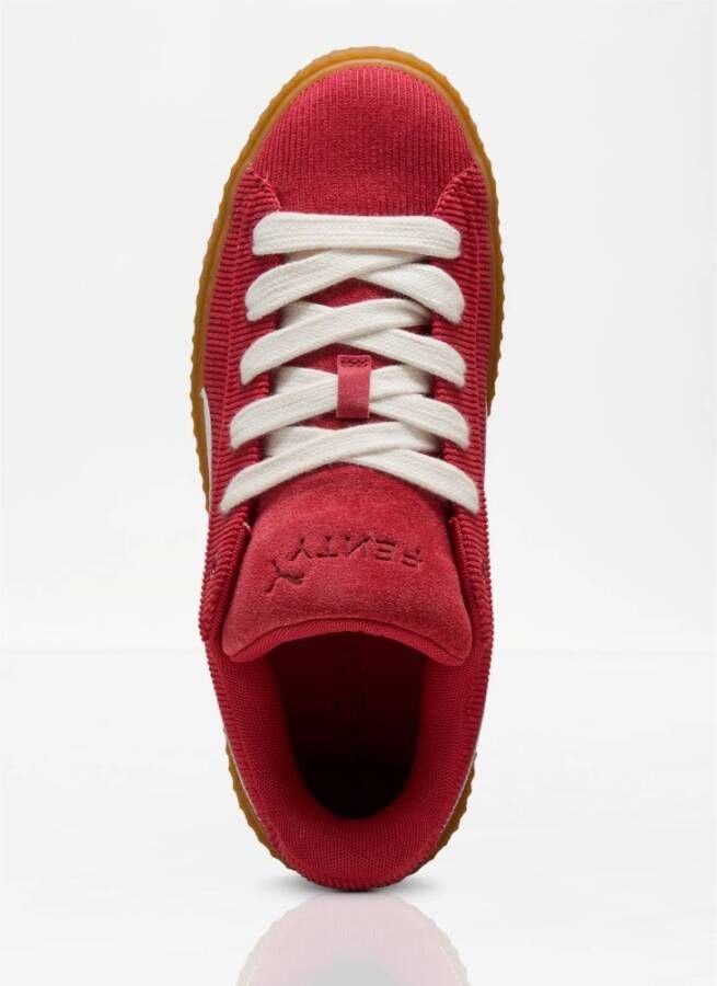 Puma Chunky Corduroy Sneakers Red Dames