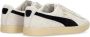 Puma Clyde Hairy Suede Lage Sneaker White Heren - Thumbnail 4