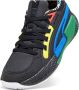 1854 Basketbalschoenen voor Volwassenen Puma Court Rider Chaos Zwart - Thumbnail 8