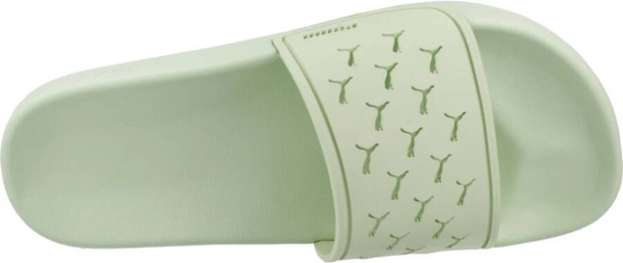Puma Cut Out Sliders Green Heren