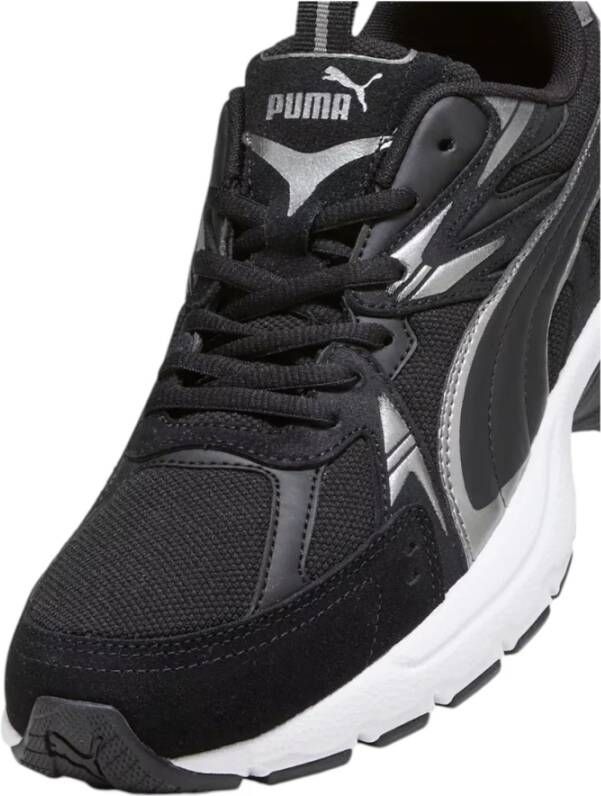Puma Lage Top Tech Suede Sneakers voor Vrouwen Black Dames