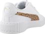 PUMA Carina 3.0 Animal Jr Sneakers White-Light Sand- Gold - Thumbnail 9