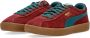 Puma Donker Jasper Lage Schoen met Leer Brown Heren - Thumbnail 4