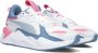 Puma RS-X Dreamy sneakers wit lichtblauw roze Jongens Meisjes Imitatieleer 35.5 - Thumbnail 5