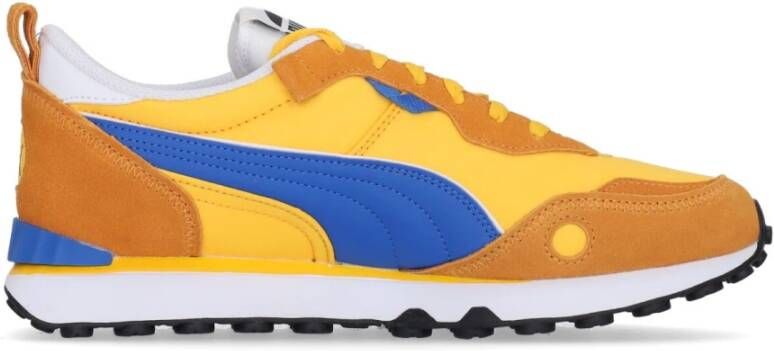 Puma Essentials Heren Lage Sneaker Tangerine Oranje Multicolor Heren