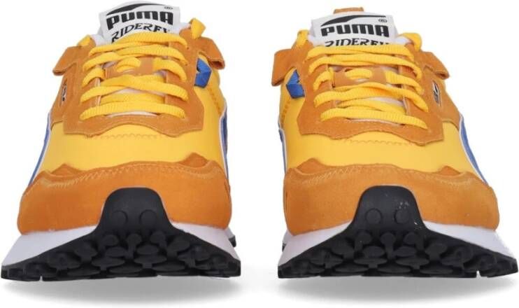 Puma Essentials Heren Lage Sneaker Tangerine Oranje Multicolor Heren