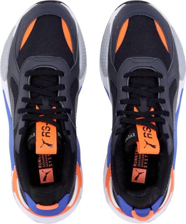 Puma Geek Zwart Sterk Grijs Lage Sneaker Multicolor Heren