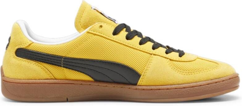 Puma Gele Team Sneakers 1982 Design Details Yellow Heren