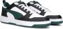Puma Rebound V6 Lo Jr sneakers wit zwart donkergroen - Thumbnail 10