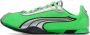 Puma Groene Geperforeerde Veterschoenen - Thumbnail 2