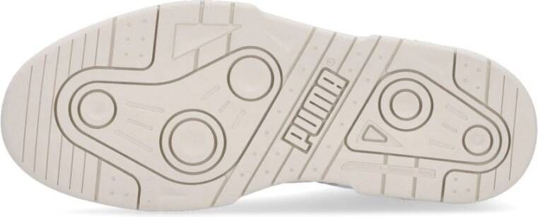 Puma Hoge sneaker in wit grijs White Dames