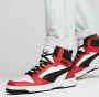 PUMA Rebound v6 Unisex Sneakers White- Black-For All Time Red - Thumbnail 12