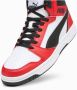 PUMA Rebound v6 Unisex Sneakers White- Black-For All Time Red - Thumbnail 13
