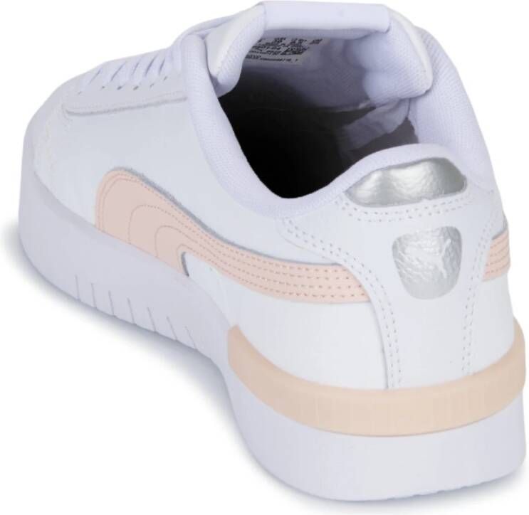 Puma Jada Renew Tennis Geïnspireerde Sneakers Wit en Roze White Dames