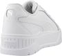 Puma Dames Leren Sneakers met SoftFoam+ Demping White Dames - Thumbnail 4