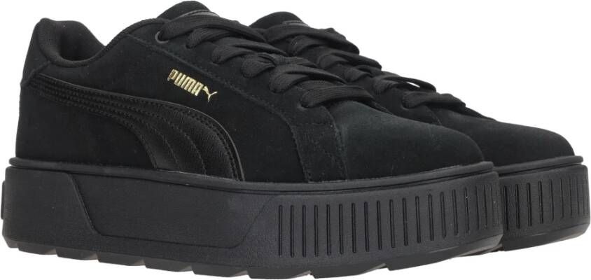 Puma Karmen Suede Sneaker Zwart Dames