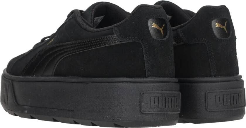 Puma Karmen Suede Sneaker Zwart Dames