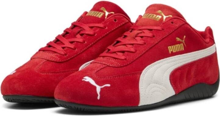 Puma Klassieke Rood Wit Speedcat OG Sneakers