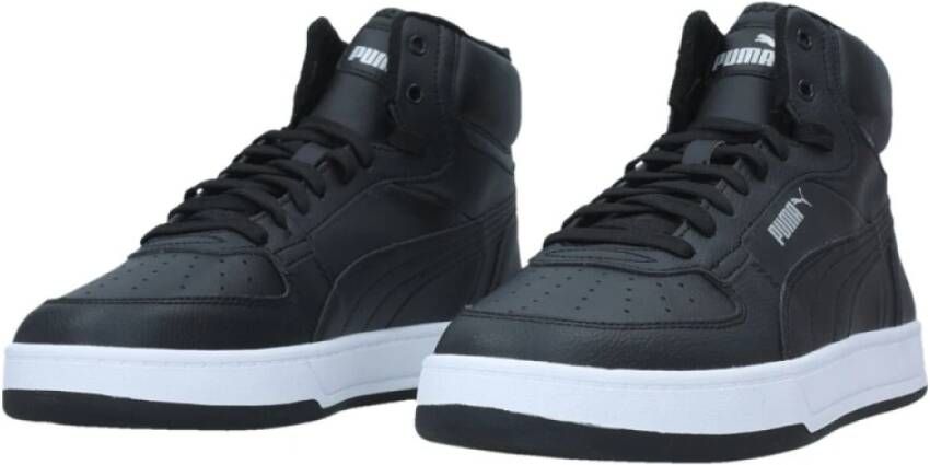 Puma Mid Silver White Sneakers Gray Heren