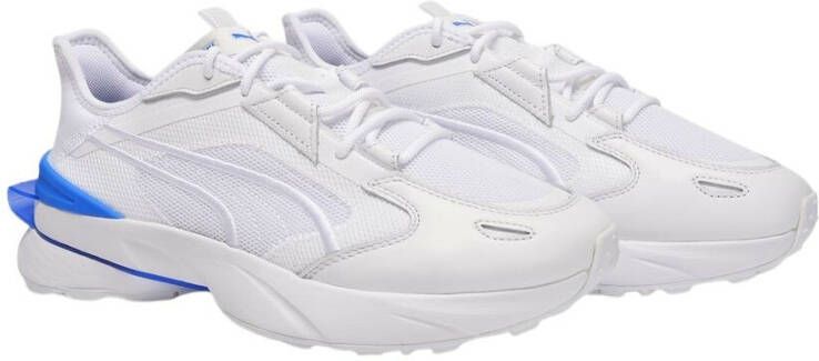 Puma OP1 Pwrframe Equinox Sneakers in White Canvas Wit Heren