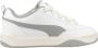 PUMA Park Lifestyle Unisex Sneakers White-Smokey Gray-Sugared Almond - Thumbnail 5