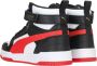 Puma RBD Game sneakers wit rood zwart Jongens Meisjes Gerecycled polyester 35.5 - Thumbnail 13