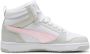 Puma Rebound v6 Mid V6 Mid sneakers wit grijs roze Imitatieleer 39 - Thumbnail 8