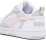 Puma Rebound V6 Lage Junior Sneakers White Dames - Thumbnail 7