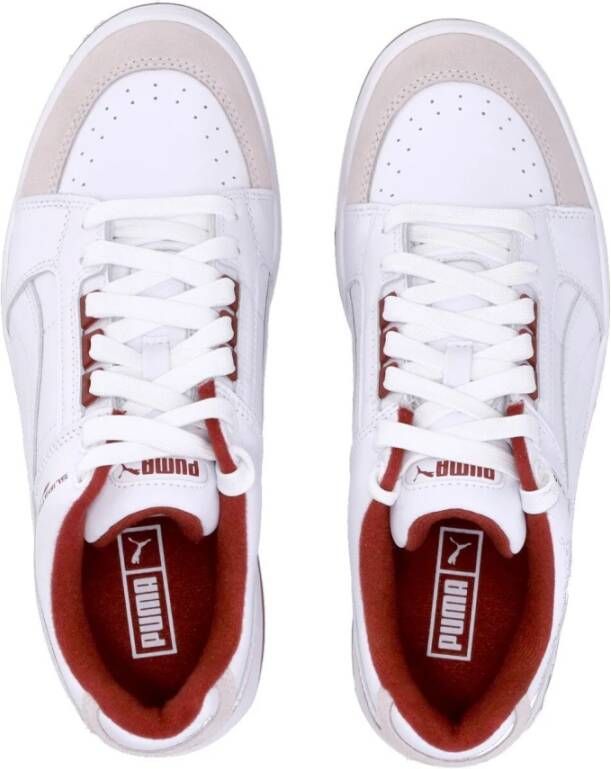 Puma Retro Lage Sneaker Wit Rood Multicolor Heren